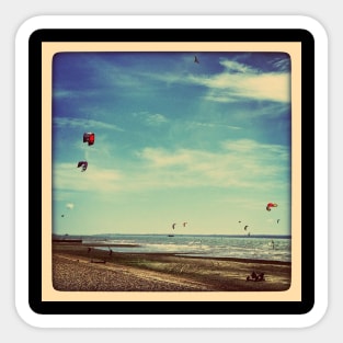 Kite Surfers Sticker